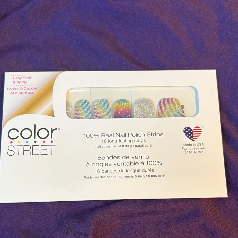 Color Street Holographic Glitter Nail Strips